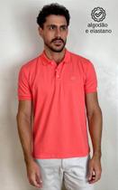 Pólo Piquet Premium Tony Menswear Salmão Intenso - Conforto e Estilo Pólo Piquet Premium Tony Menswear Salmão Intenso - Conforto e Estilo