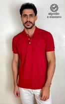 Pólo Piquet Premium Tony Menswear Vermelho - Conforto e Estilo