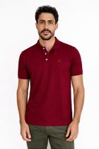 Pólo Piquet Premium Tony Menswear Vinho - Conforto e Estilo