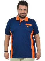 Polo plus size linear fenomenal(sem elasticidade)