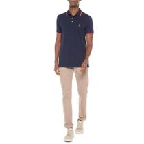 Polo Reserva Friso Duplo Marinho