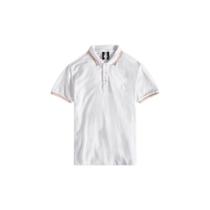 Polo reserva friso rajado branca