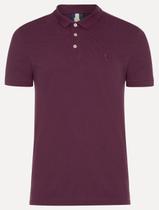Polo Reserva Masculina Piquet Clássica Roxa