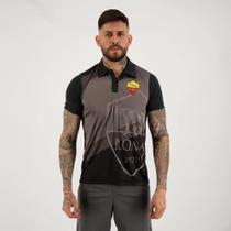 Polo Roma Pattern Preta - Spr Polo Roma Pattern Preta - Spr