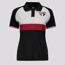 Polo São Paulo Triple Feminina Preta