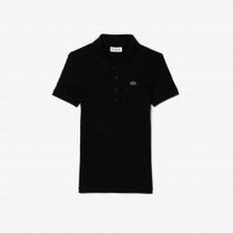 Polo Slim Fit L.12.D em Algodão Canelado
