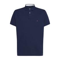 Polo tommy hilfiger algodão 1985 regular masculino 6881