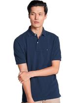 Polo Tommy Hilfiger Masculina Coupe Sur Ivy Azul Marinho Polo Tommy Hilfiger Masculina Coupe Sur Ivy Azul Marinho