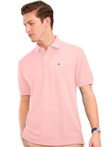 Polo Tommy Hilfiger Masculina Coupe Sur Ivy Rosa Polo Tommy Hilfiger Masculina Coupe Sur Ivy Rosa