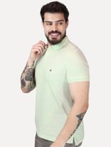 Polo Tommy Hilfiger Masculina Slim Piquet 1985 Opal Verde Claro Tamanho:M/M