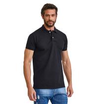 Polo Txc Preto Logo Preto 6337 Cor:PretoTamanho:G Polo Txc Preto Logo Preto 6337 Cor:PretoTamanho:G