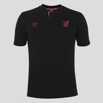 Polo Umbro Athletico Paranaense Viagem 2024 Preta