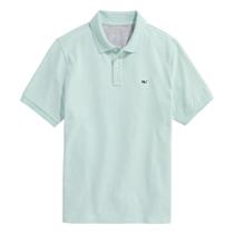 Polo Vineyard Vines Edgartown Aqua Haze tamanho XL Polo Vineyard Vines Edgartown Aqua Haze tamanho XL