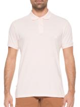Polo von der volke piquet basis rosa masculina
