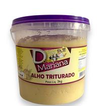 Polpa de alho in natura triturado 3 kg Polpa de alho in natura triturado 3 kg
