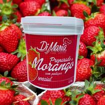 Polpa de Morango Com Pedaços de Frutas 4kg Ideal para Bolos