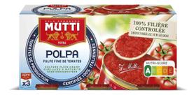 Polpa De Tomate Mutti - Pack Com 3 Unidades De 400g