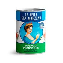 Polpa de Tomate Pelado Picado La Bella San Marzano 400g Polpa de Tomate Pelado Picado La Bella San Marzano 400g