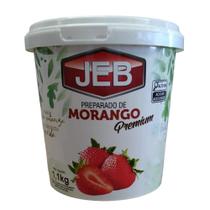 Polpa Preparado de Morango 1,1kg Jeb