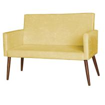 Poltrona 2 Lugares Namoradeira Sala, Quarto Suede