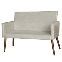 Poltrona 2 Lugares Namoradeira Sala, Quarto Suede