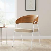 Poltrona Aero Cadeira Decorativa Com Apoio Overseas