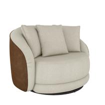 Poltrona Amadeus Decorativa Conforto Tecido material sintético