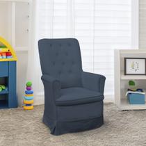 Poltrona Amamentação Balanço para Quarto Claudia Amo Estofados