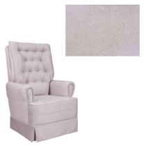 Poltrona Amamentação com Balanço Eloisa para Sala e Quarto - Decor Loppes PB 606 - Boucle Poltrona Amamentação com Balanço Eloisa para Sala e Quarto - Decor Loppes PB 606 - Boucle