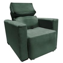 Poltrona Amamentação Retratil e Reclinavel Florença Verde Poltrona Amamentação Retratil e Reclinavel Florença Verde