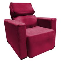 Poltrona Amamentação Retratil e Reclinavel Florença Vermelho Poltrona Amamentação Retratil e Reclinavel Florença Vermelho