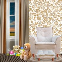 Poltrona Amamentação Sala De Estar Milla Puff e Almofada - B Home Decor