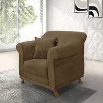 Poltrona Amsterdam Suede Caramelo Poltrona Amsterdam Suede Caramelo