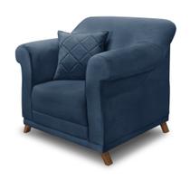 Poltrona Amsterdam Veludo - Lucadi Home Poltrona Amsterdam Veludo - Lucadi Home