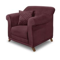 Poltrona Amsterdam Veludo - Lucadi Home