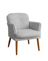 Poltrona Ana Conforto e Elegância Tecido Boucle