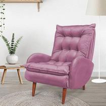 Poltrona Anatomica Pes De Madeira Eloa