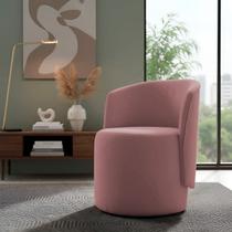 Poltrona Aura Decorativa Orgânica Bouclé Premium De Luxo Para Sala Quarto Recepção Formato Cilíndrico Design Escultural Poltrona Aura Decorativa Orgânica Bouclé Premium De Luxo Para Sala Quarto Recepção Formato Cilíndrico Design Escultural