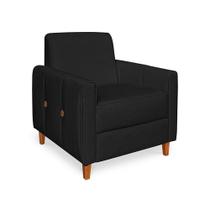 Poltrona Aurora Boucle Preto - Lucadi Home