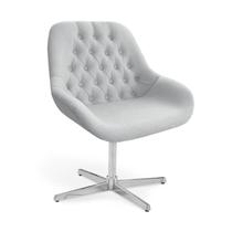 Poltrona Base Giratória Alumínio Capitonê Pandora Poltrona Base Giratória Alumínio Capitonê Pandora