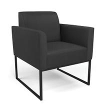 Poltrona Base Industrial Preto Marisa material sintético D03 - D'rossi Cor Preto Poltrona Base Industrial Preto Marisa material sintético D03 - D'rossi Cor Preto