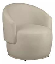 Poltrona Beatriz Orgânica Consultório Sala Estar Recepção Bouclé Bege