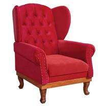 Poltrona Berger Aurora Via Encanto Courano Vermelha Poltrona Berger Aurora Via Encanto Courano Vermelha