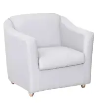 Poltrona Bia Decorativa Reforçada Recepção Clínica Salão Sala de Estar Suede Poltrona Bia Decorativa Reforçada Recepção Clínica Salão Sala de Estar Suede