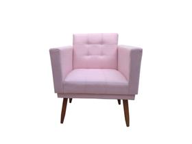 Poltrona Bianca p/ Clinica,Psiquiatria,Salão,Recepção - Rosa