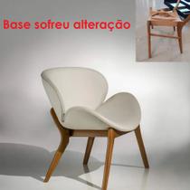 Poltrona Brenda Base Chocolate Várias Cores - Datelli Design