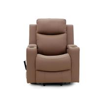 Poltrona c/massagem de ar theralift royal therama s/tam mocha/marrom