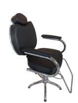 Poltrona Cabeleireiro Barbeiro Hidráulico Encosto Fixo Preto Poltrona Cabeleireiro Barbeiro Hidráulico Encosto Fixo Preto