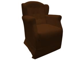 Poltrona Cadeira De Amamentação Com Balanço Manu Suede Marrom Mz Decor Poltrona Cadeira De Amamentação Com Balanço Manu Suede Marrom Mz Decor