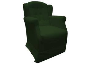 Poltrona Cadeira De Amamentação Com Balanço Manu Suede Verde Mz Decor Poltrona Cadeira De Amamentação Com Balanço Manu Suede Verde Mz Decor